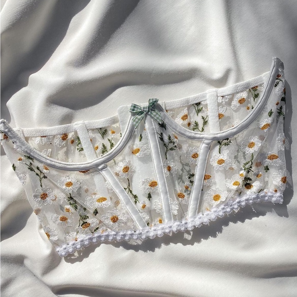 FOR LOVE & LEMONS Tossed Daisy Corset